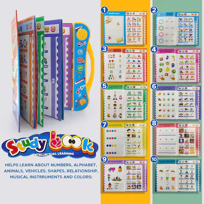 Kids Learning- Intelligence Book Sound Book For Children
